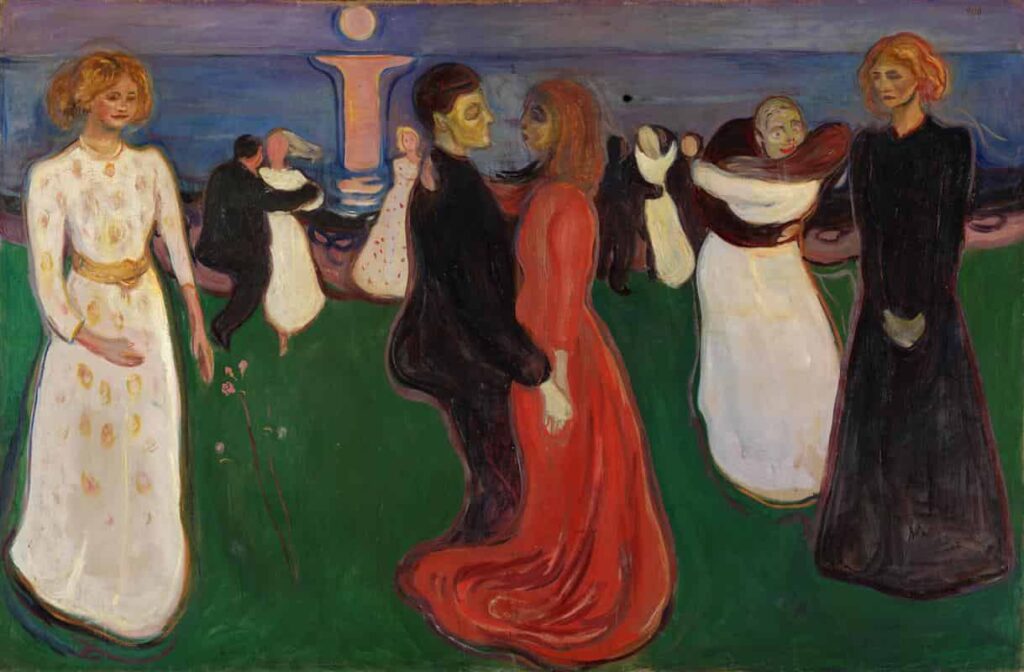 The Dance of Life painting by Edvard Munch