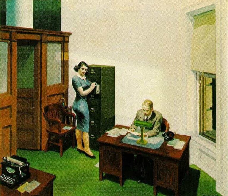 Office at Night by Edward Hopper: Everything You Need to Know