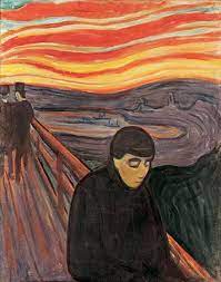 Despair painting by Edvard Munch 
