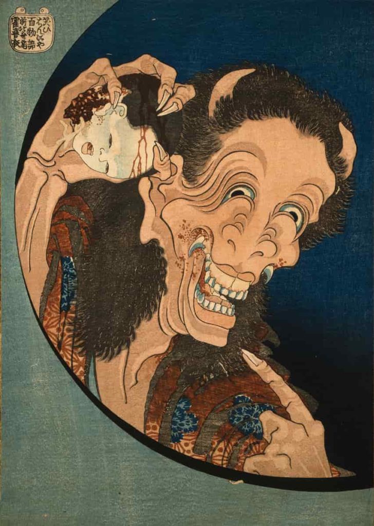 The Laughing Demon Hokusai