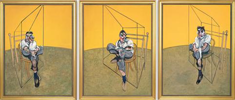 Three Studies of Lucian Freud, a 1969 triptych of Lucian Freud by Francis Bacon