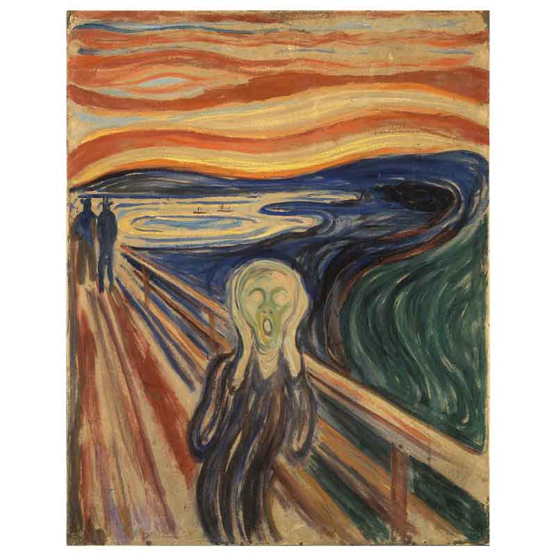  the scream painting by Edvard Munch