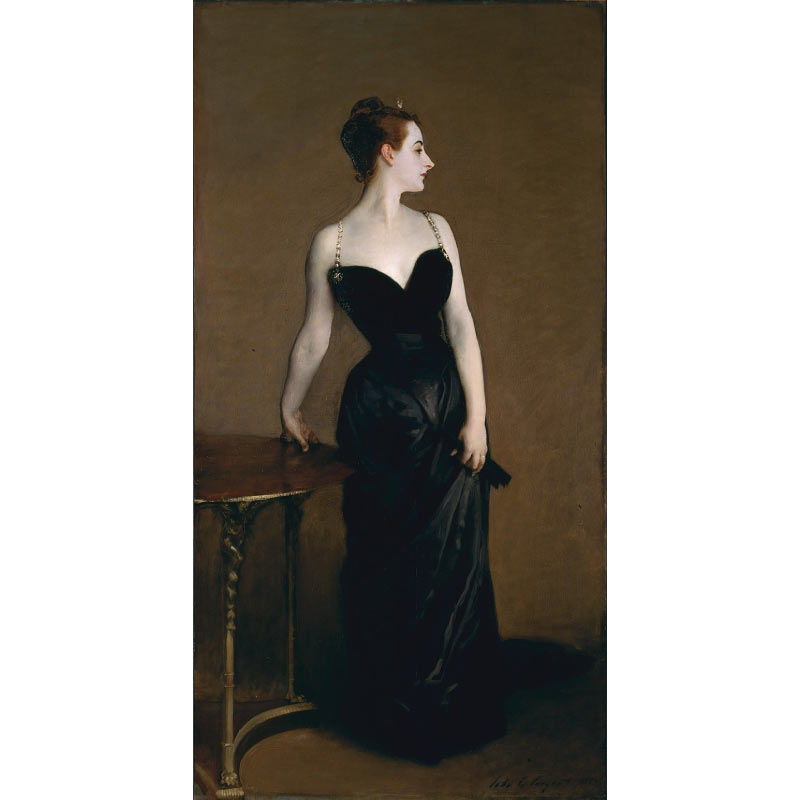 Portrait of Madame X by John Sing Sargent (1884)
