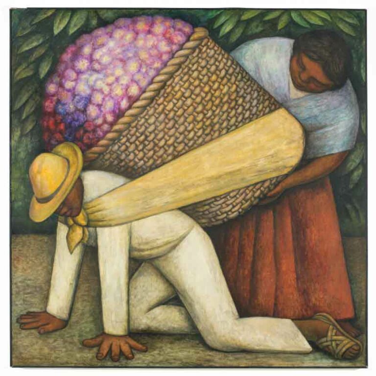 Flower Carrier by Diego Rivera – An In-depth Analysis