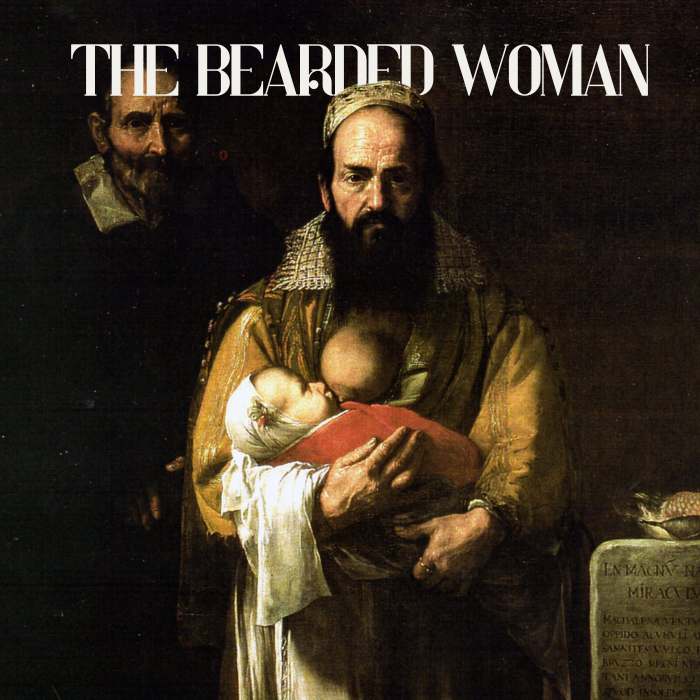 The bearded woman painting - cover image by Artsapien